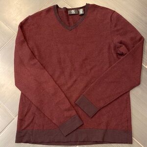 Men’s Calvin Klein Marino Wool Sweater | Size L